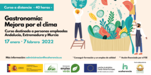 Curso online y gratuito Gastronomía: Mejora por el clima