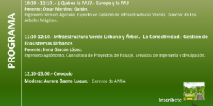Jornada Online gratuita sobre Infraestructura Verde "EL ÁRBOL ES EL REY"