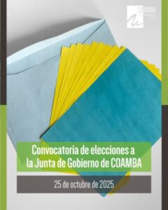 Convocatoria de elecciones a la Junta de Gobierno de COAMBA – 25 de octubre convocatoria de elecciones
