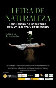 Letra de Naturaleza: I Encuentro de Literatura de Naturaleza y Patrimonio 1