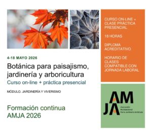 Curso sobre Botánica para Paisajismo, Jardinería y Arboricultura – Descuento de más del 10% C