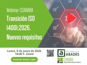 Webinar Transición ISO 140012026. Nuevos Requisitos.