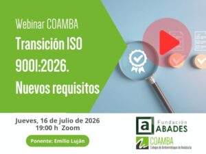 rec Webinar Transición ISO 90012026. Nuevos Requisitos.
